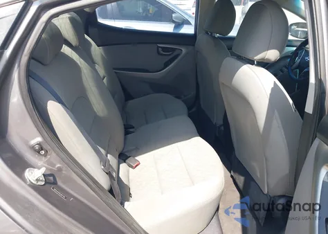 2012 Hyundai Elantra Gls из США, поврежденный, VIN 5NPDH4AE9CH061768
